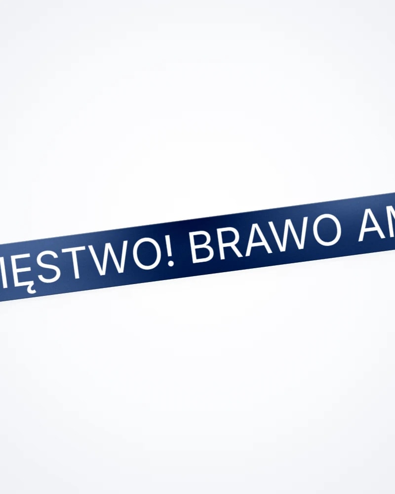 Medalowa wstążka dla dzieci